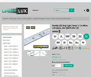 Sijalice: Newlec fleksibilna LED traka, 5 m, 24 V DC, IP67 – topla bela - — 6