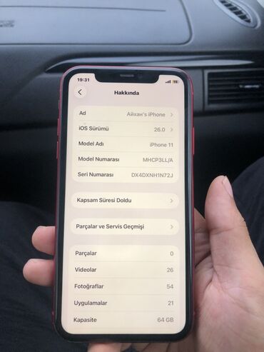 Apple iPhone: IPhone 11, Qırmızı — 9