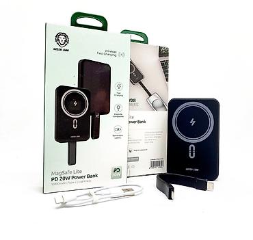 power: МОБИ ЦЕНТР-MOBI CENTER. Power Bank Green Lion MagSafe Lite PD 20 Вт — — 2