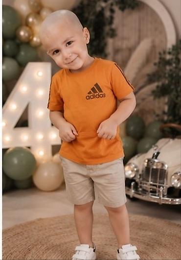 adidas kimano: Futbolka, Oğlan üçün, 3 - 4 yaş, Adidas — 1