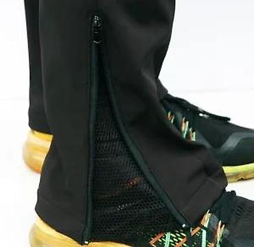 Trenerke: Muške planinarske/trekking pantalone – crne - Softshell materijal — 22