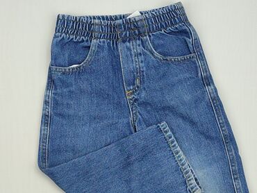 Spodnie jeansowe, 4-5 lat, 110, stan - Dobry