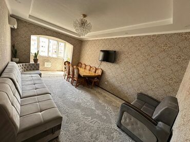 каракол центр: 2 бөлмө, 68 кв. м, 7 кабат, Евроремонт