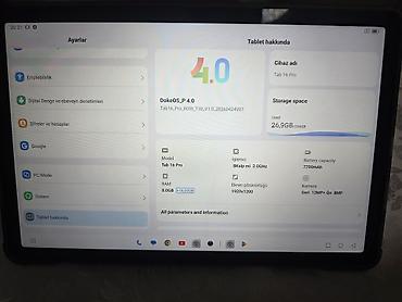 apple ipad 8: Səliqəli işlədilmiş, idal vəziyyətdə Blackview Tab 16 Pro satılır — 4