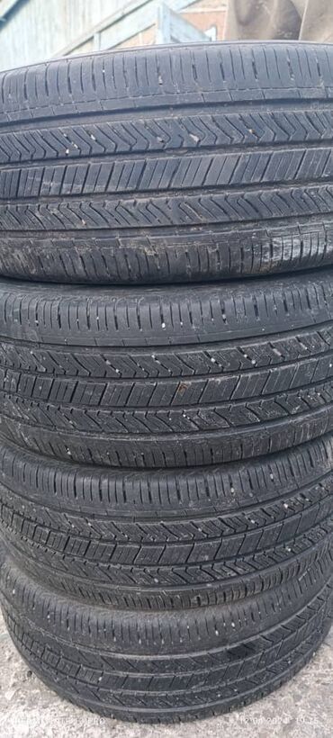 Шины: Шины 225 / 55 / R 17, Зима, Б/у, Комплект, Легковые, Корея, Hankook