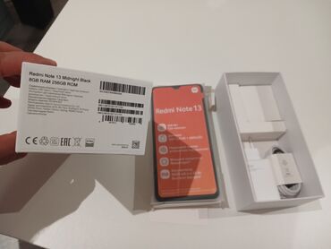 redmi not 13: Xiaomi Redmi Note 13, 256 GB, rəng - Qara