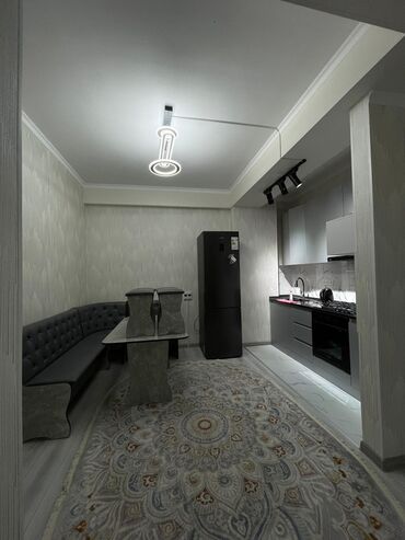 квпртира бишкек: 2 комнаты, 53 м², 9 этаж