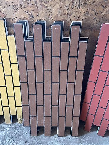 Фасадные плиты Сары-Таш (Травертин): Новый, Размер: 30x60 мм, Желтый, Гарантия, Бесплатная доставка, Бесплатный выезд — 7