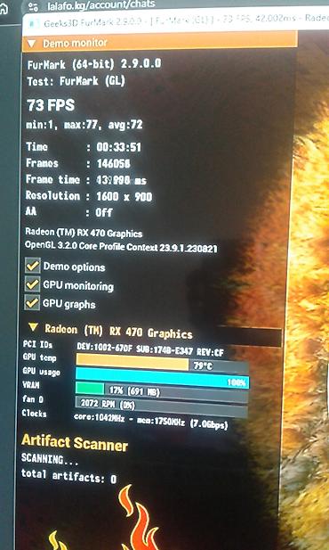 9070 xt: Видеокарта для ПК, Б/у, AMD, Radeon RX, 4 ГБ — 3