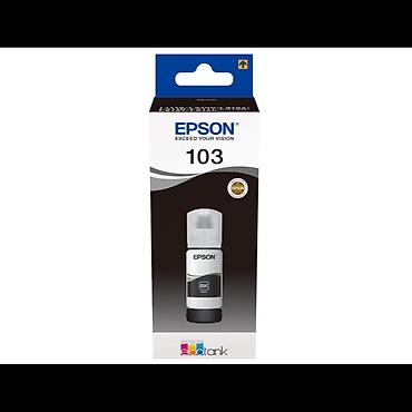 hp printer adapter: Epson 103 EcoTank BK C13T00S14A Black Original Mürəkkəb Şüşəsi Epson — 1