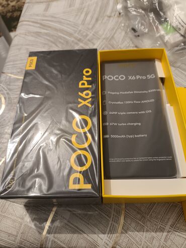 телефоны в рассрочку бишкек цум: Poco X6 Pro 5G, Новый, 512 ГБ, цвет - Черный, 2 SIM