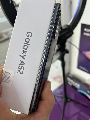 Samsung: Samsung Galaxy A52, 128 GB, rəng - Qara, İki sim kartlı — 1