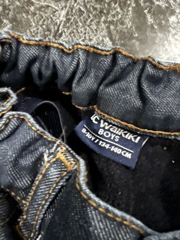Məktəbli forması: Cins şalvar, Oğlan üçün, 9 - 10 yaş, Lc Waikiki