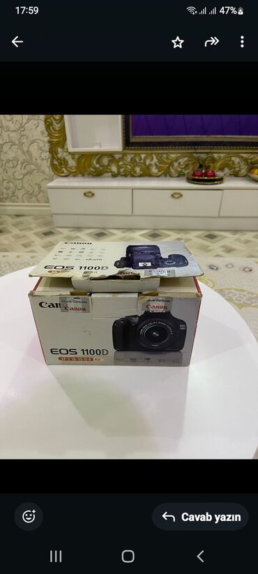 canon 80 d: Kanon foto və video aparat.Təzə alınıb