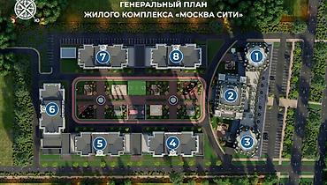 жк москва: 🏙 ЖК «Москва Сити» 🔥 Просторная 3-комнатная квартира — 119,38 м² — 2