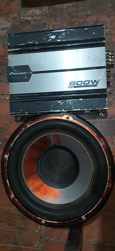 Avtomobil səs sistemi dəsti - Gücləndirici: Pioneer, maksimum 600W