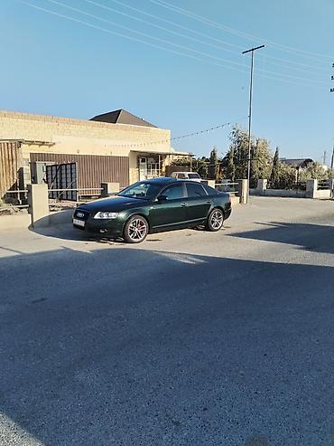 Audi: Audi A 6 2005 3 mator sade benzini az işdedir, otur sur maşındı. 4 — 4
