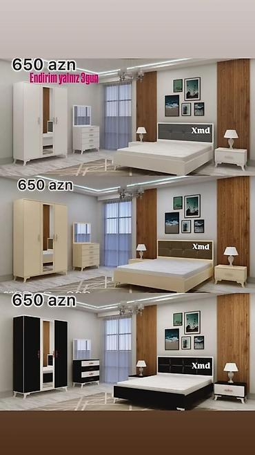 kamot mebel: İkinəfərlik çarpayı, Dolab, Azərbaycan, Yeni — 1