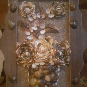 Şəkillər, tablolar: Məhsul: Dekorativ əl işləri – divar asılqanları - Material: təbii — 20