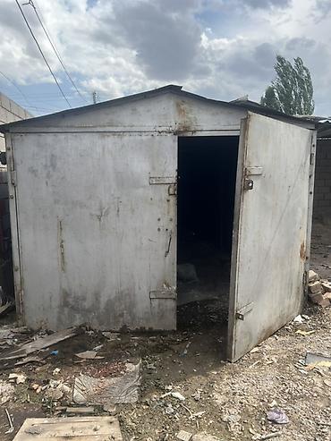 Продаю гараж: Металлический гараж/бокс разборной срочноооо🚨 - Материал: стальной — 1