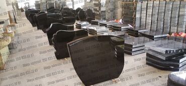 Başqa xidmətlər: Mezar - qebir daşları : Hər növ məzar,qəbir,heykel daşlarının — 12