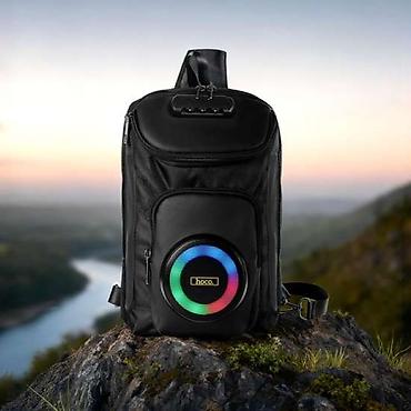 sumka sport: HOCO HC42 Journey Bass Bluetooth Rükzak Kolonka LED – 2-si 1-də — 1