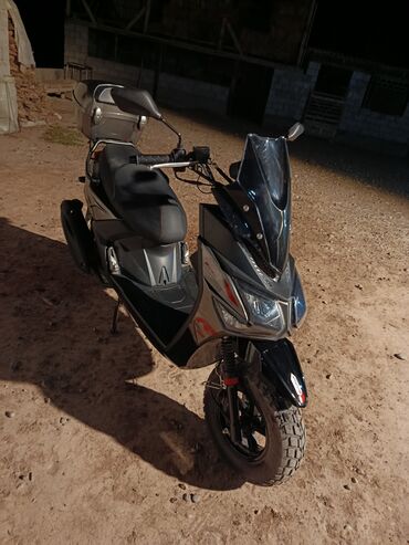 Скутеры: Макси-скутер 50 куб. см, Бензин, Новый — 4