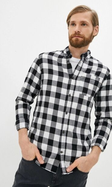 футболки аниме бишкек: Мужская рубашка, S (EU 36), PULL&BEAR, Б/у, Самовывоз