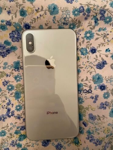 Apple iPhone: IPhone X, Б/у, 256 ГБ, Белый, Чехол, 100 % — 1