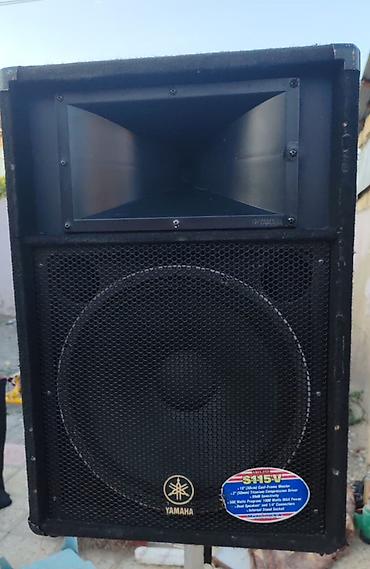 aparat kalonka: Yamaha passiv səsgücləndirici (model etiketində: S115V) Apatura — 10