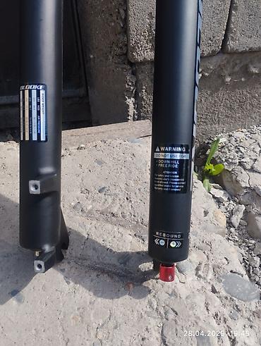 Велозапчасти: 1) Вилка воздушная на 29 колеса, XC 90 Blooke, с регулировкой отскока — 5