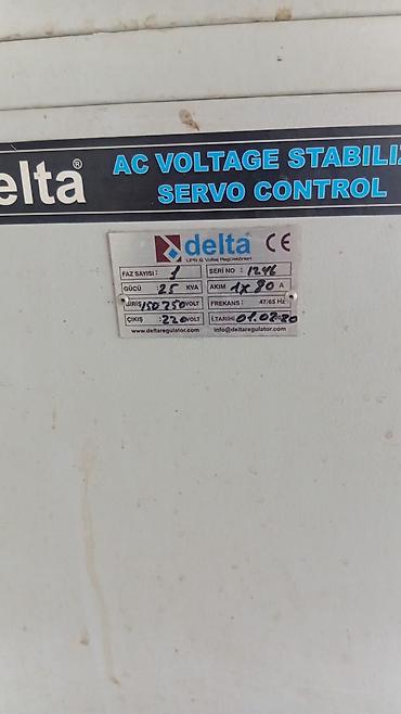 gunes paneli satilir: Delta AC Voltage Stabilizer – Servo Control - Brend/model: Delta (UPS — 2