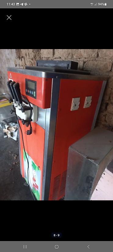 Производство мороженого: Профессиональный аппарат для мягкого мороженого BINGZHILE - Напольная — 8