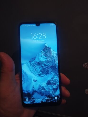 Xiaomi: Xiaomi Redmi Note 7, 32 GB, rəng - Göy, 
 Sensor, Barmaq izi, İki sim kartlı