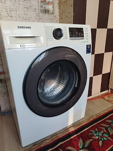qapi zvanok: Samsung paltaryuyan maşın – EcoBubble, 7 kq - Ön yükləməli model - — 1