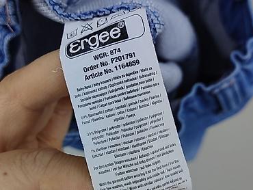 relab dresy: Spodnie jeansowe, Ergee, 12-18 miesięcy, stan - Bardzo dobry — 5