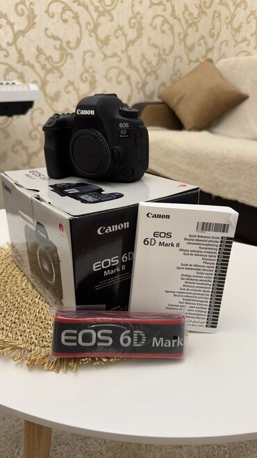 z fold 3: Canon 6D Mark 2 (Təzə vəziyyət) Alınıb 3-4 dəfə işlənib sonra qoyulub