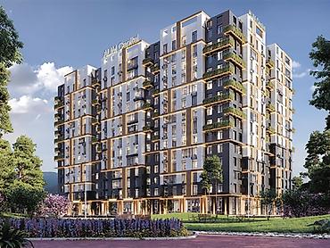 400: 2 комнаты, 84 м², Элитка, 8 этаж, ПСО (под самоотделку) — 1