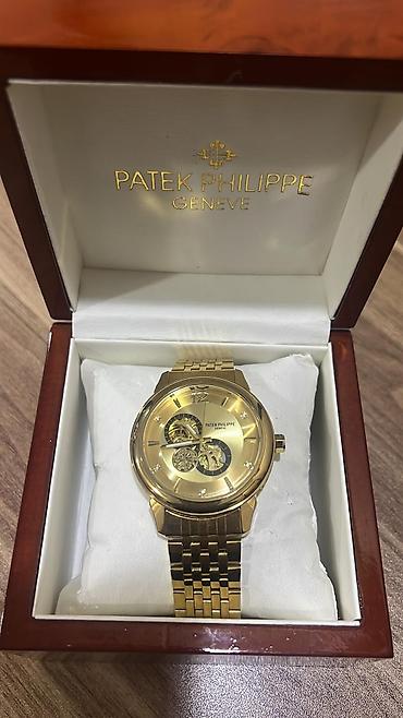 Aksesuarlar: Yeni, Qol saatı, Patek Phillipe, rəng - Qızılı — 3