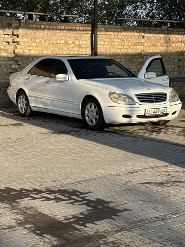 семорка машина: Mercedes-Benz S-Class: 2001 г., 3.2 л, Автомат, Бензин, Седан