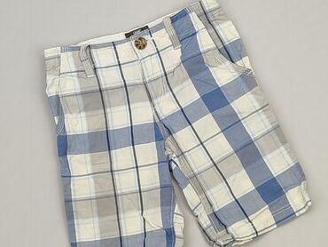 białe spodnie dziecięce: Krótkie spodenki, H&M Kids, 4-5 lat, 104/110, stan - Dobry