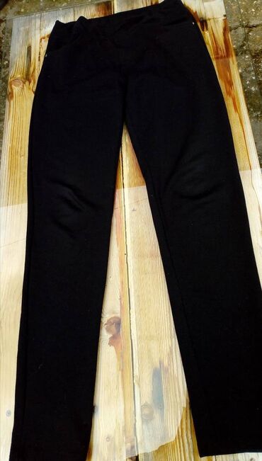 plava kosulja i crne pantalone: M (EU 38), color - Black, Single-colored