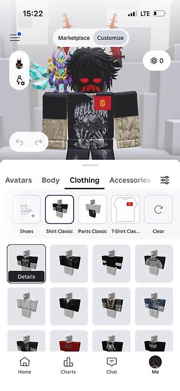 наполнитель для игрушек: Комплект для Roblox-аватара: «Тёмный демон» Состав: - Верх «Hellscar» — 3