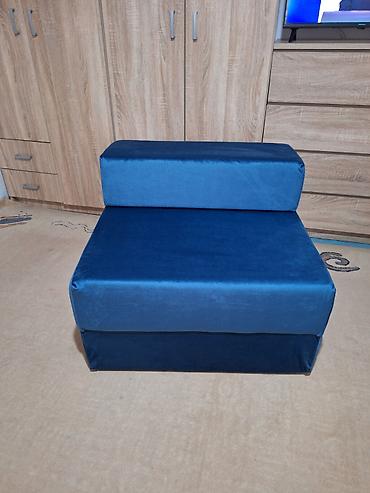 Fotelje: Nova fotelja na razvlačenje za spavanje 80 * 80 Nova pliš fotelja na — 1