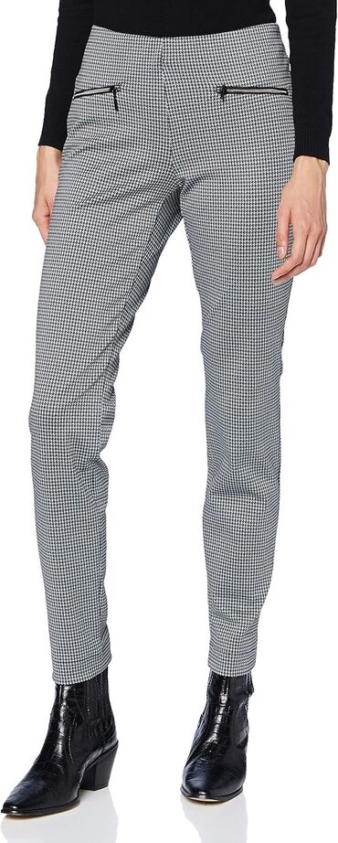 pamucne pantalone zenske: XS (EU 34), High rise, Other type