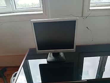 komputerlər: Acer AL1717 LCD monitor - Ekran ölçüsü: təxminən 17 düym, kvadrat — 1