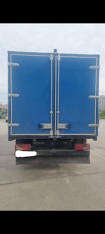 фури: Грузовой фургон-тент на базе Mercedes-Benz Sprinter (двухрядная — 5