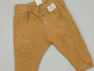 jeansy przetarcia: Spodnie jeansowe, Zara, 9-12 m, stan - Bardzo dobry