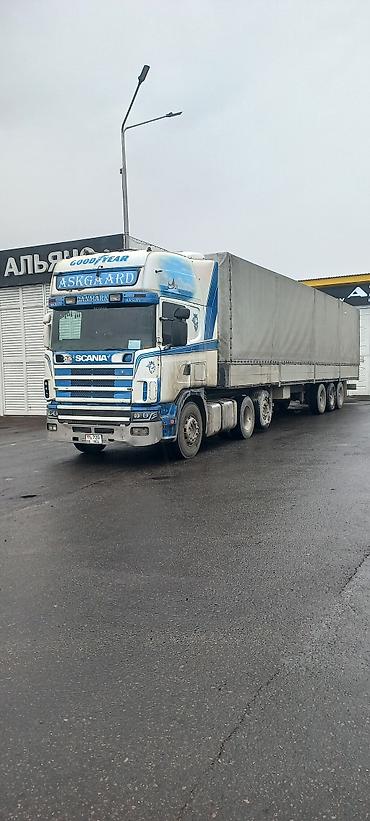 hongqi e: Тягач, Scania, Тентованный — 2