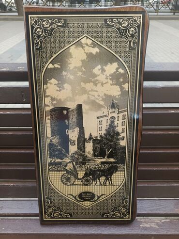 Gəmi modelləri: Taxta yelkənli gəmi maketi tam ağacdan əl işidir; gövdə, güverte və — 12